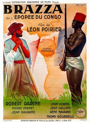 Póster de Brazza ou l'Épopée du Congo
