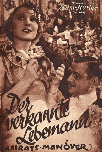 Póster de Der verkannte Lebemann