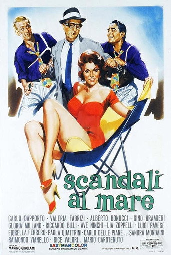 Póster de Scandali al mare