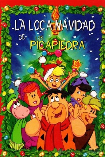 Póster de Una Navidad familiar con los Picapiedra