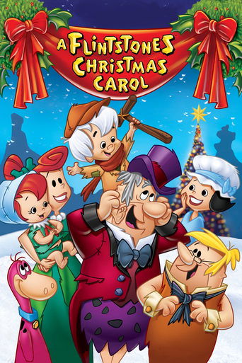Póster de Los Picapiedra: En Un Cuento De Navidad