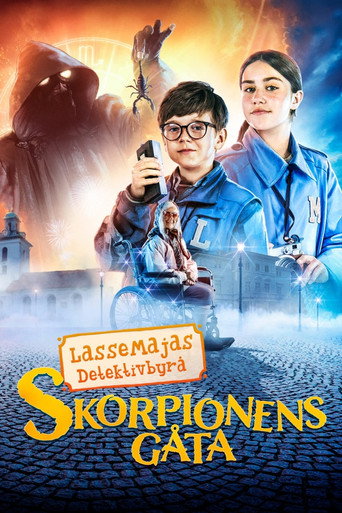 Póster de LasseMajas Detektivbyrå - Skorpionens gåta