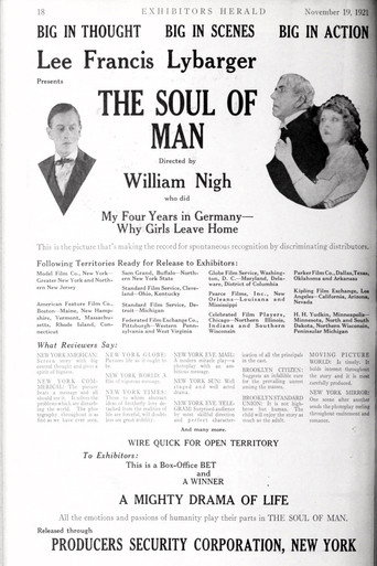 Póster de The Soul of Man