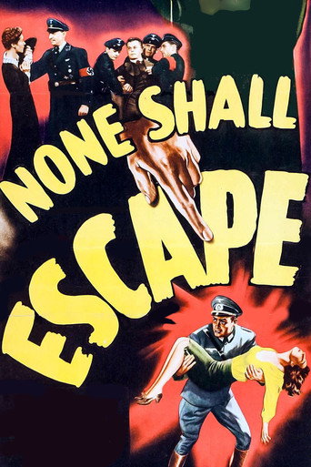 Póster de None Shall Escape