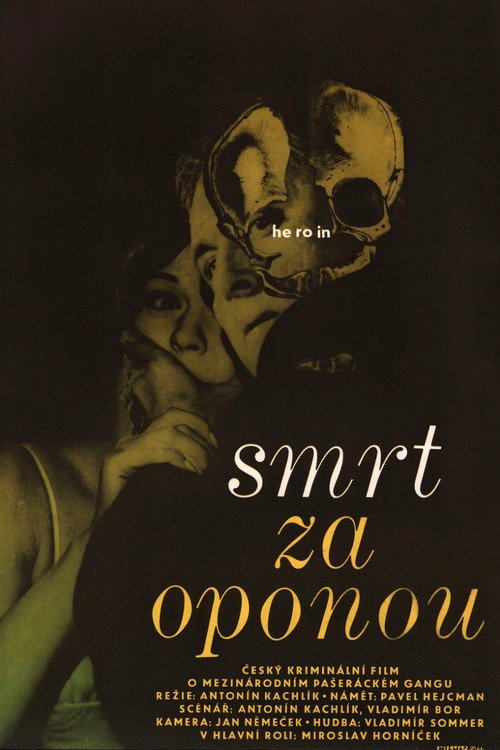 Póster de Smrt za oponou