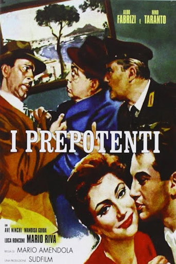 Póster de I prepotenti