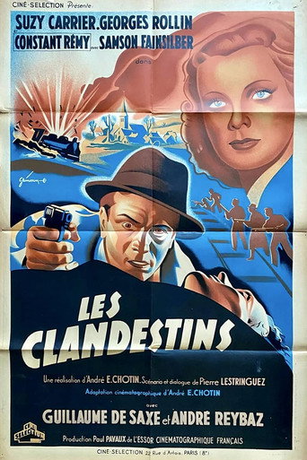 Póster de Les clandestins