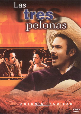 Póster de Las tres pelonas