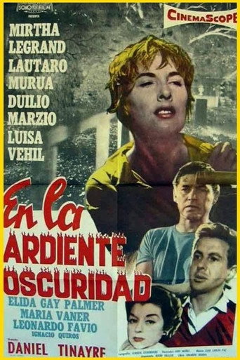 Póster de En la ardiente oscuridad