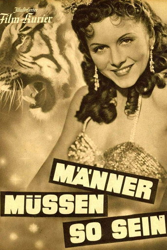 Póster de Männer müssen so sein