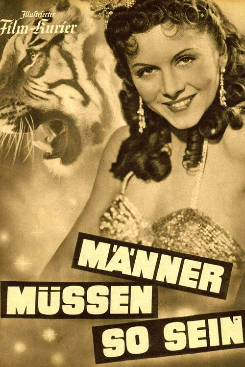 Póster de Männer müssen so sein
