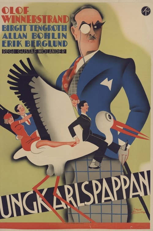 Póster de Ungkarlspappan