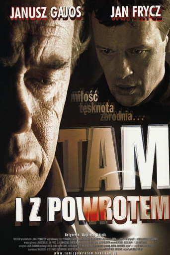 Póster de Tam i z powrotem
