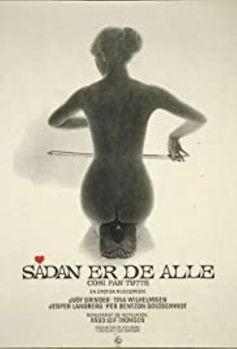 Póster de Sådan er de alle