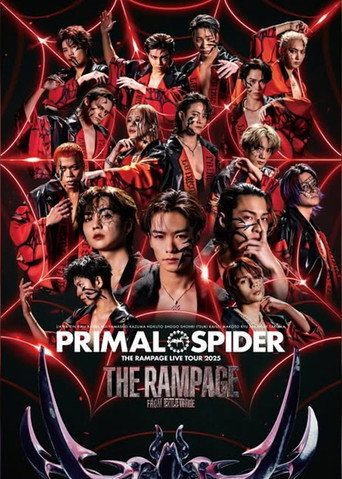 Póster de THE RAMPAGE Live Tour 2025 PRIMAL SPIDER