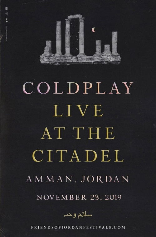 Póster de Coldplay: Everyday Life – Live in Jordan