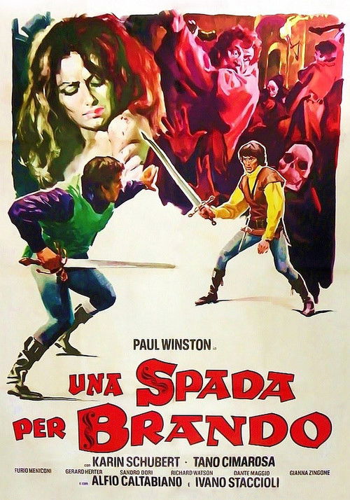 Póster de Una spada per Brando