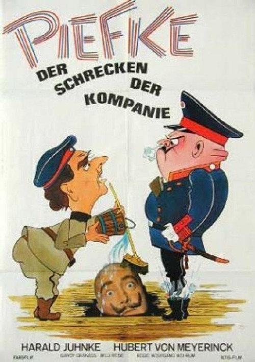 Póster de Piefke, der Schrecken der Kompanie