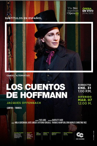 Póster de Les Contes d'Hoffmann - Metropolitan Opera