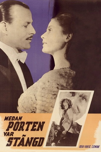 Póster de Medan porten var stängd