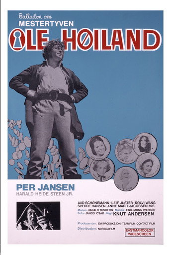 Póster de Balladen om mestertyven Ole Høiland