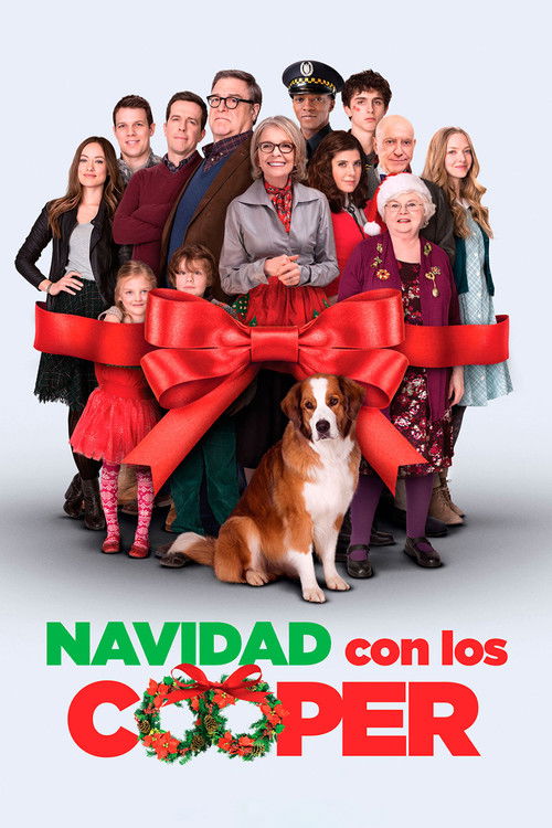 Póster de Navidad con los Cooper