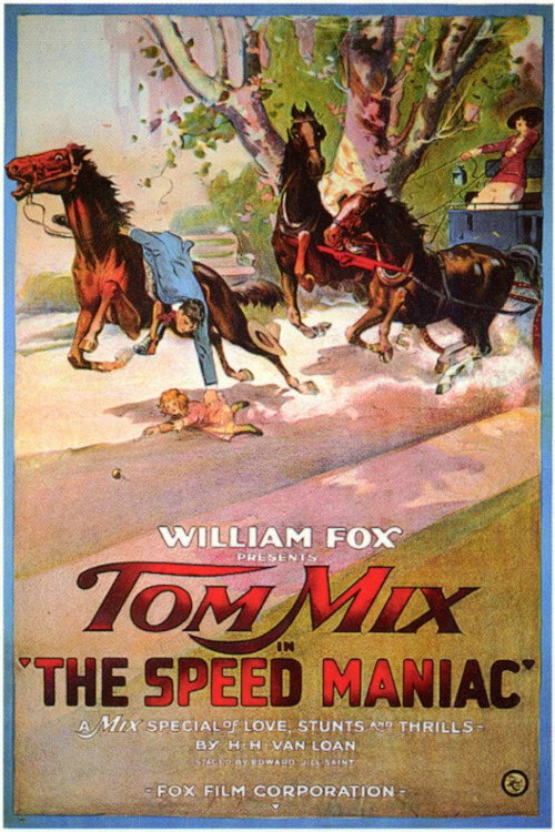 Póster de The Speed Maniac