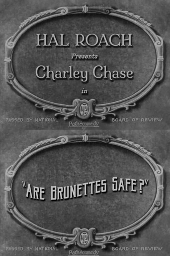 Póster de Are Brunettes Safe?