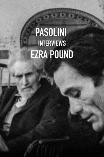 Póster de Pasolini intervista: Ezra Pound