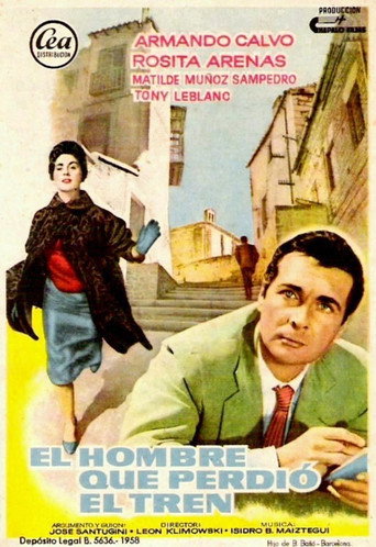 Póster de El hombre que perdió el tren