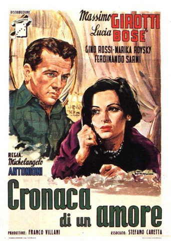 Póster de Cronaca di un amore