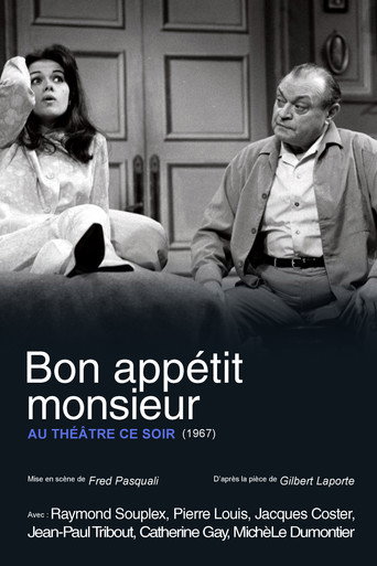 Póster de Bon appétit monsieur