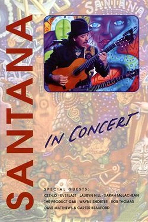 Póster de Santana: In Concert
