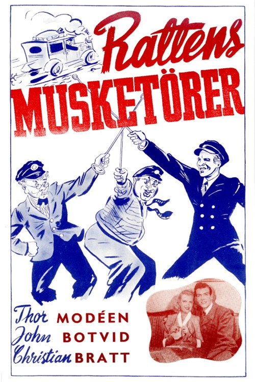 Póster de Rattens musketörer