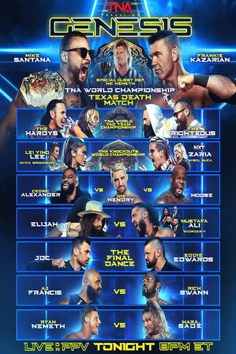 Póster de TNA Genesis 2026