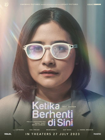 Póster de Ketika Berhenti di Sini