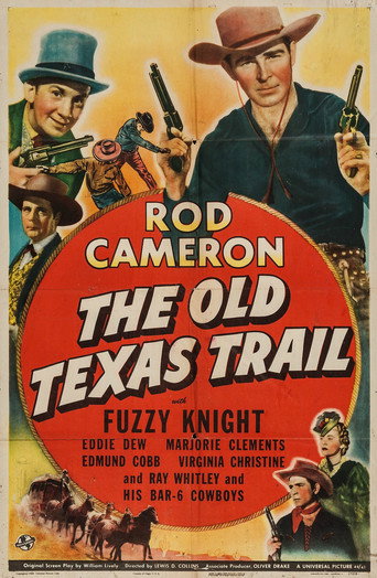 Póster de The Old Texas Trail