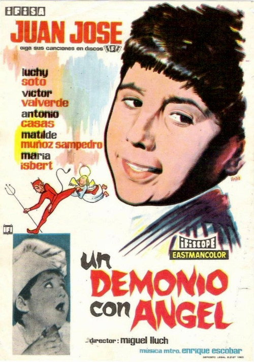 Póster de Un demonio con ángel