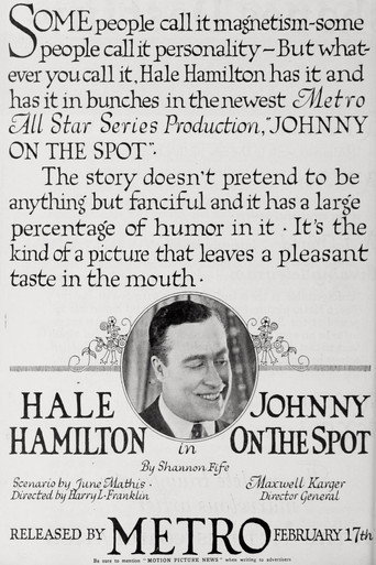 Póster de Johnny-on-the-Spot