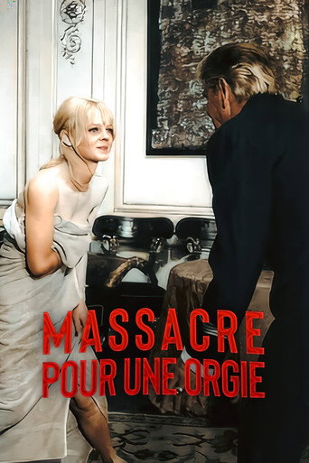 Póster de Massacre pour une orgie