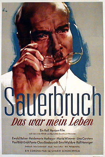 Póster de Sauerbruch – Das war mein Leben