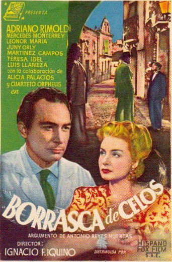 Póster de Borrasca de celos
