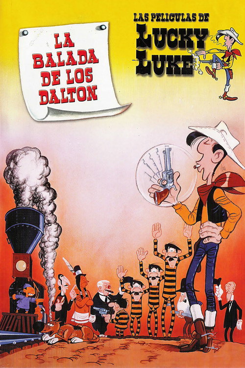 Póster de Lucky Luke: La Ballade des Dalton
