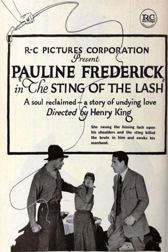 Póster de The Sting of the Lash