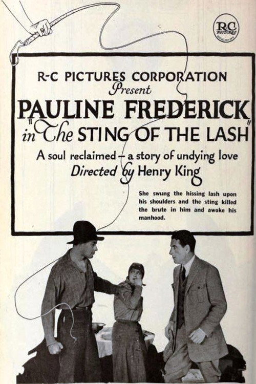 Póster de The Sting of the Lash