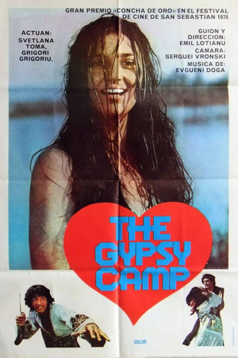 Póster de The Gypsy Camp Vanishes Into the Blue