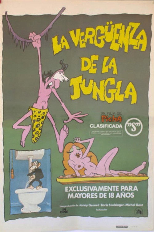 Póster de La Honte de la jungle