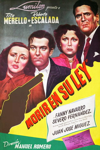 Póster de Morir en su ley