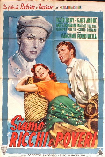Póster de Siamo ricchi e poveri