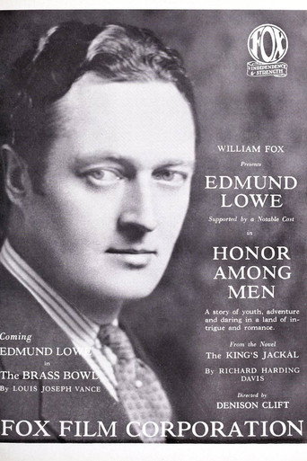 Póster de Honor Among Men